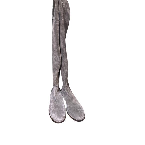 Tory Burch knee high suede and leather boots size 8.5 - Picture 3 of 8